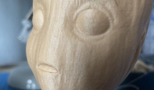Baby Groot Gesicht