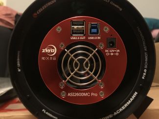 ZWO ASI2600MC Pro am Rasa 8"
