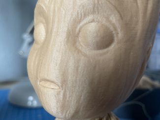 Baby Groot Gesicht