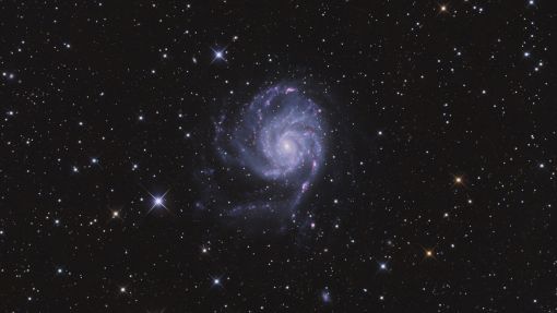 M101 Feuerrad Galaxie